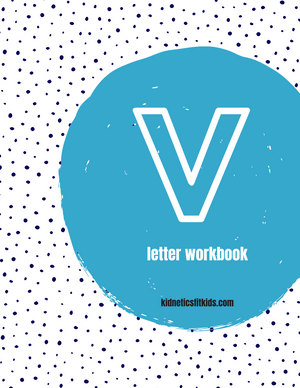 V Letter Practice Workbook